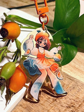 Load image into Gallery viewer, Moldy Orange Acrylic Charm